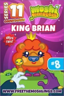 Moshi Monsters Series 11: King Brian
