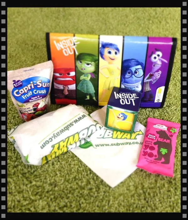 Are you a fan of Inside Out - then you'll love the Subway Kids Pak - a free bag with every meal!