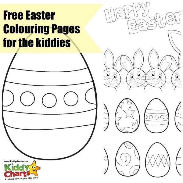 Easter Colouring Pages: Free!