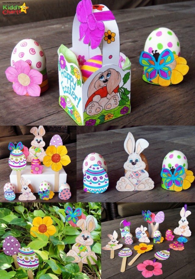 Time to get that Easter Egg hunt going with our printables - we have Easter baskets, Easter egg holders, Easter signs and mobile - enouhg to make everything perfect for your little ones on their Easter Egg hunt!