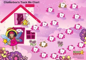 This is one of the Reward Charts you can create on KiddyCharts to help with learning and private tuition. This is a Fairy one! #kids #learning #rewardcharts