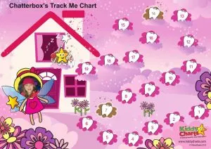 This is one of the Reward Charts you can create on KiddyCharts to help with learning and private tuition. This is a Fairy one! #kids #learning #rewardcharts