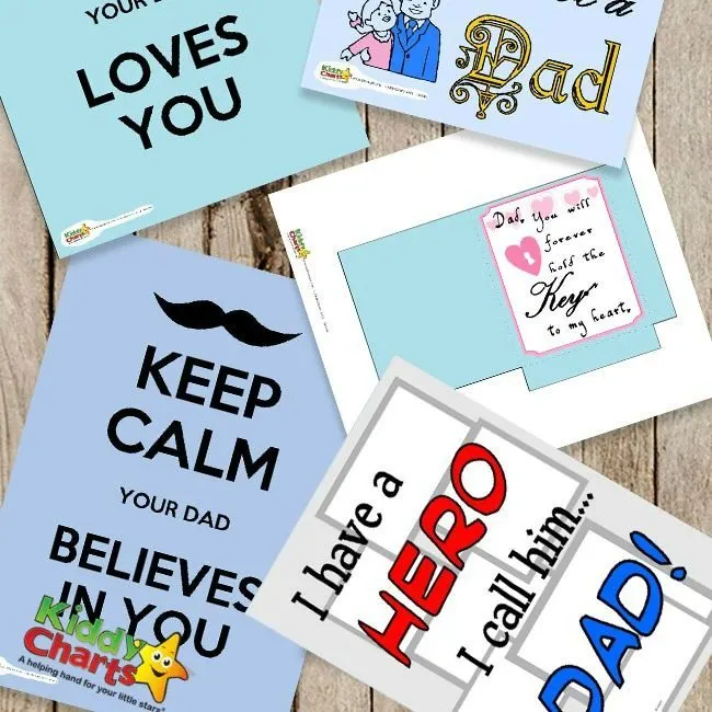 Fathers Day free printables