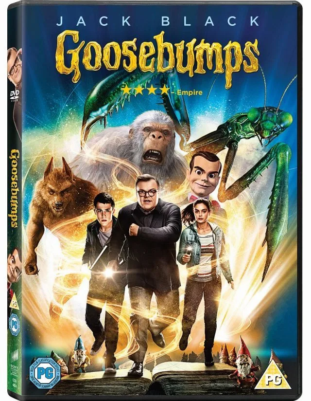 Goosebumps is out on DvD, and it really is as awesome as the books. We have a Slappy makeup tutorial for you to try. But don't forget to buy the DvD as well!