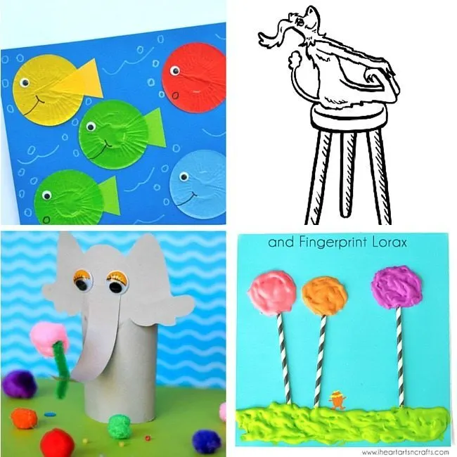 Great Dr Seuss activities and crafts for little ones