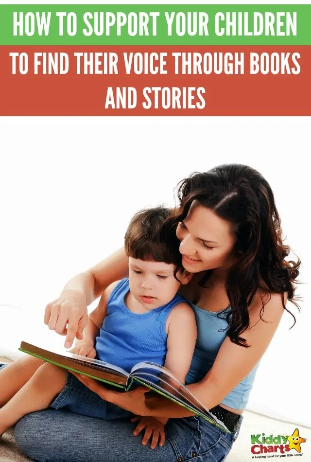 Book resources for parents on how to support your children to find their voice through books and stories