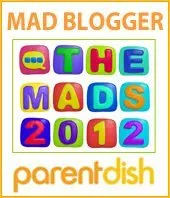 MAD Blogging Awards Finalist Badge