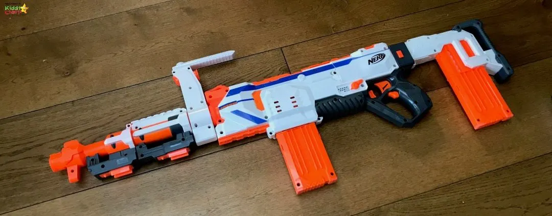 This is the largest the Nerf Gun gets!