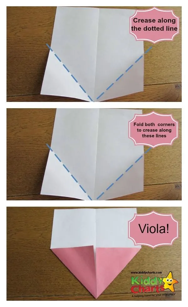 Origami Valentine: First Steps