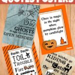Printable Halloween quotes posters for kids