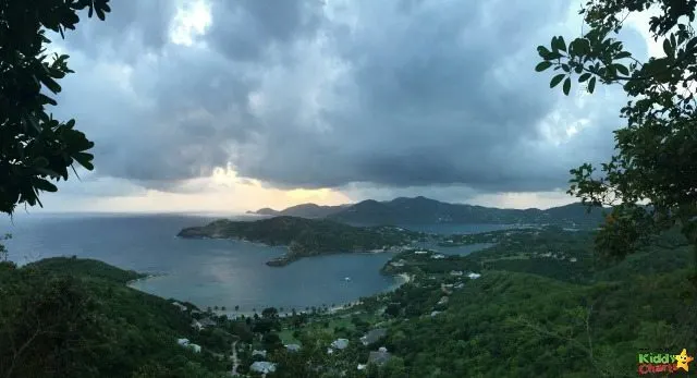 A beautiful view, as the sun goes down over Shirley Heights in Antigua.