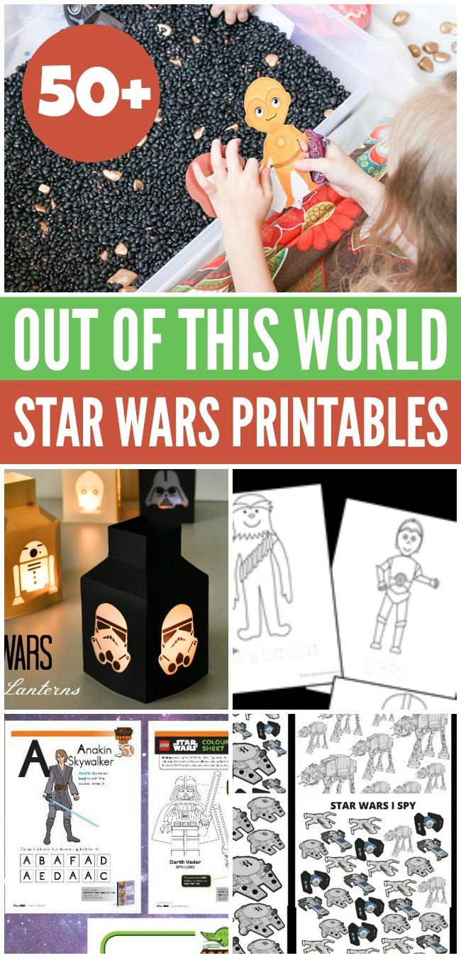 Star Wars coloring and printables for you and the kids