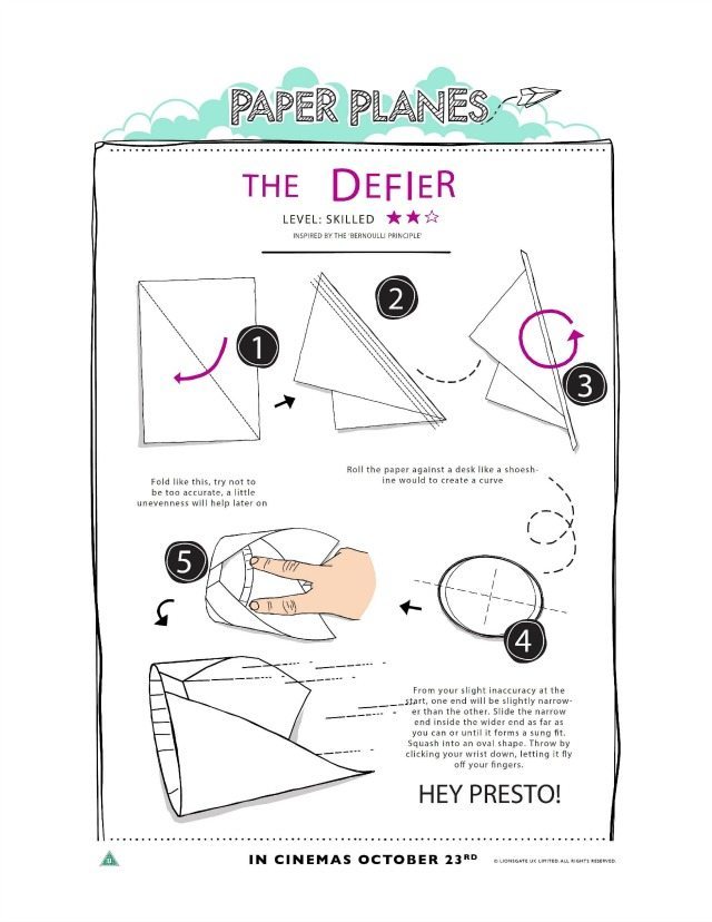 The Defier printable tutorial