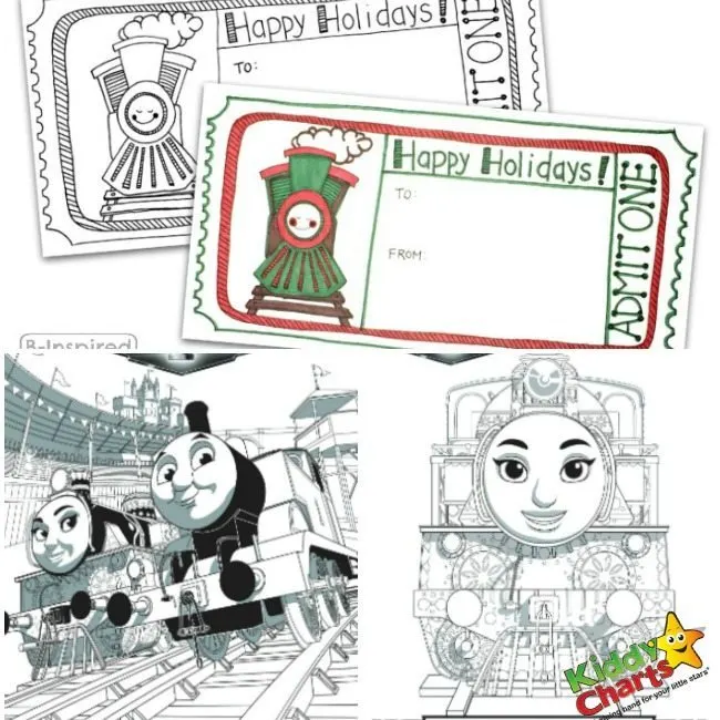 Thomas and Friends printables