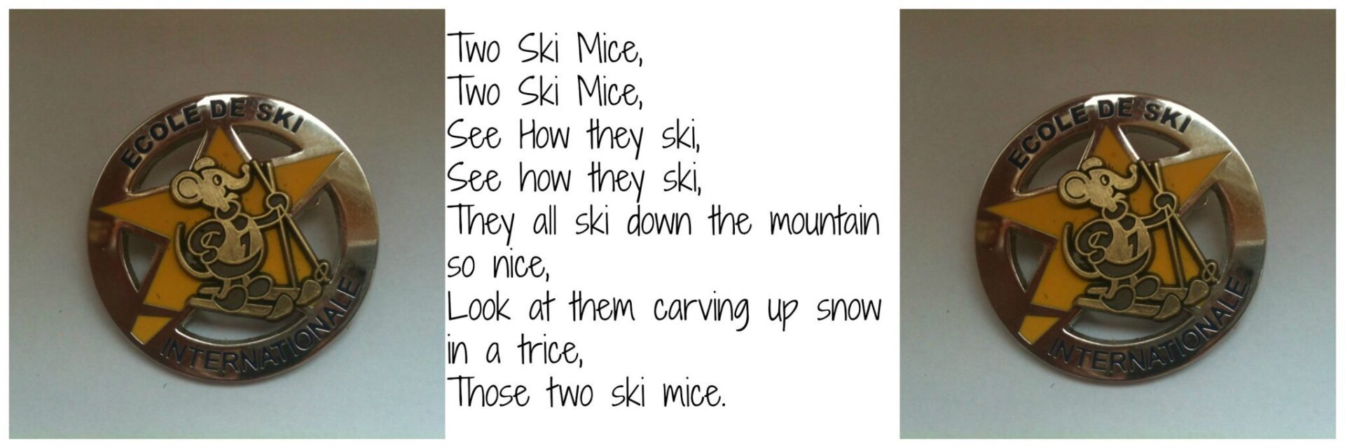Skiing with kids: didn't they do well!