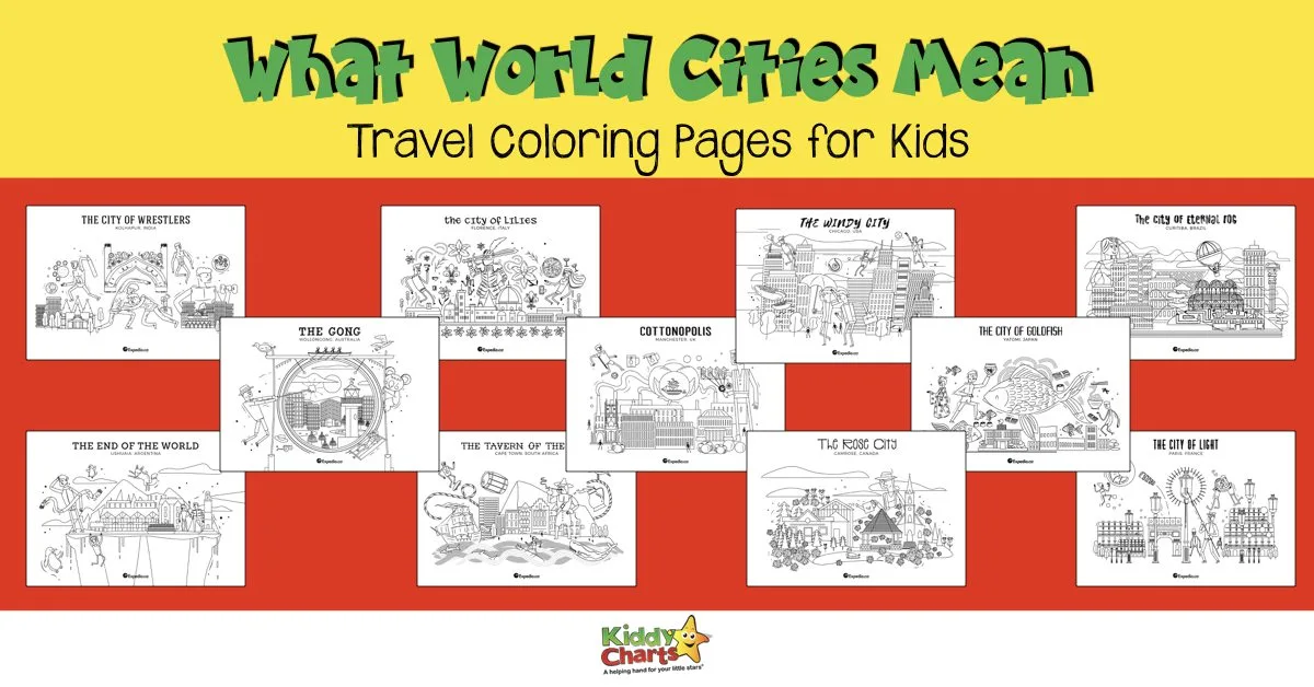I would like to share Travel Coloring Pages for Kids that hopefully will help people to gain knowledge about places around the world.