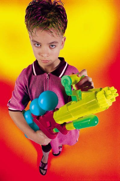 Water Guns: just think like an 8 year old once in a while...