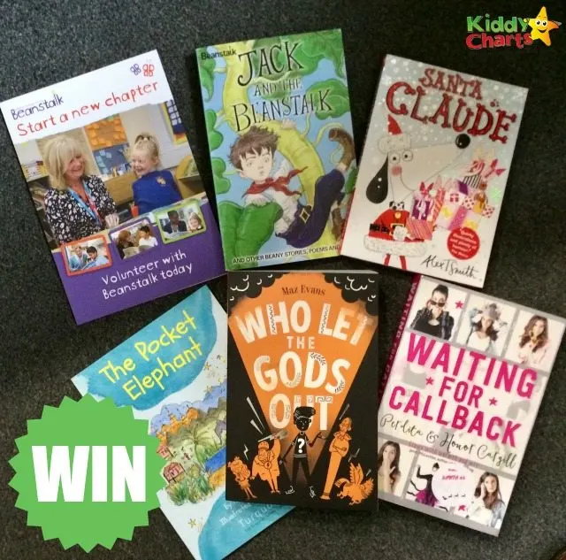 Win bundle of signed Children's Books in celebration of Beanstalk charity