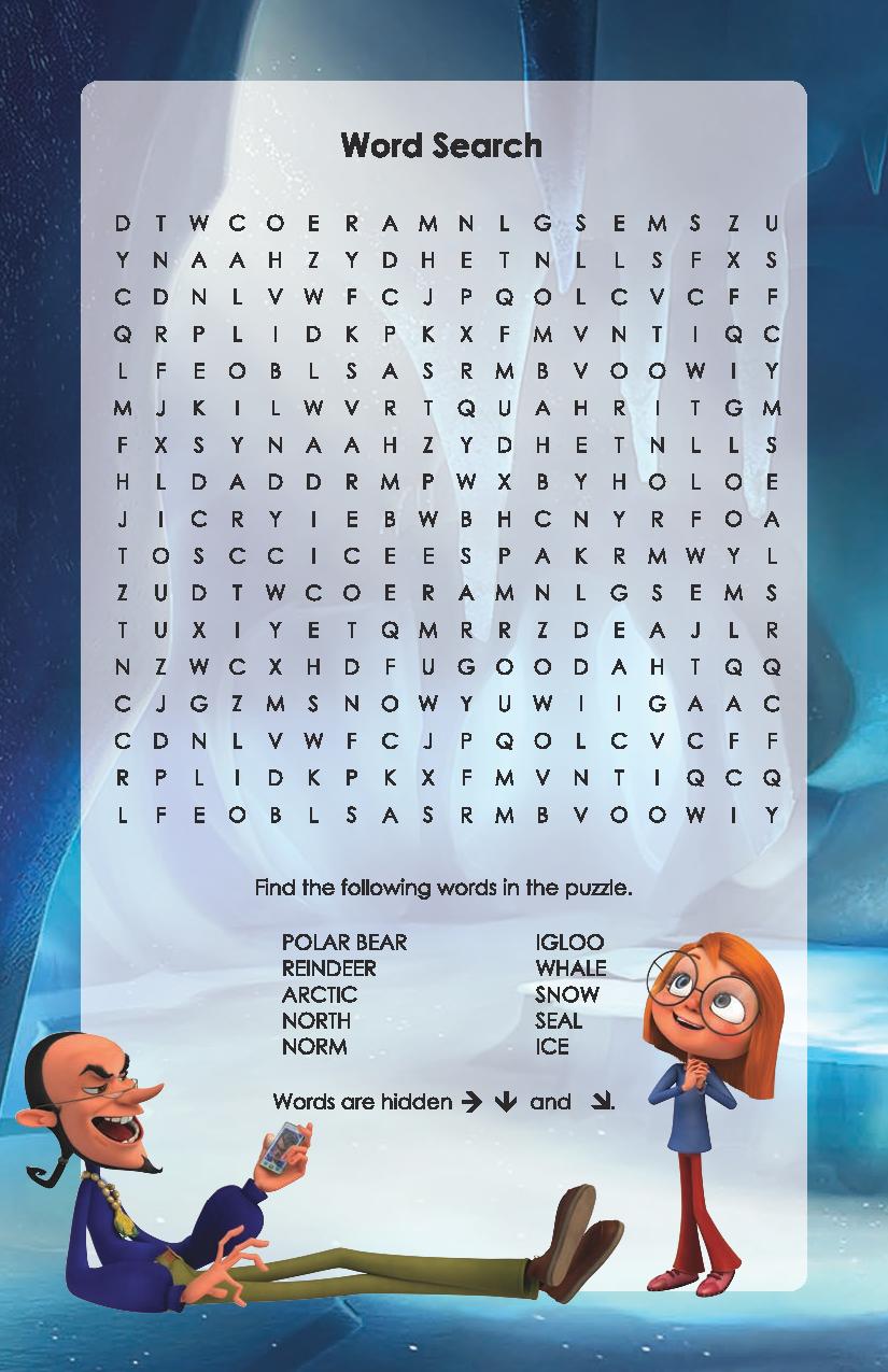 Norm of the North Word Search