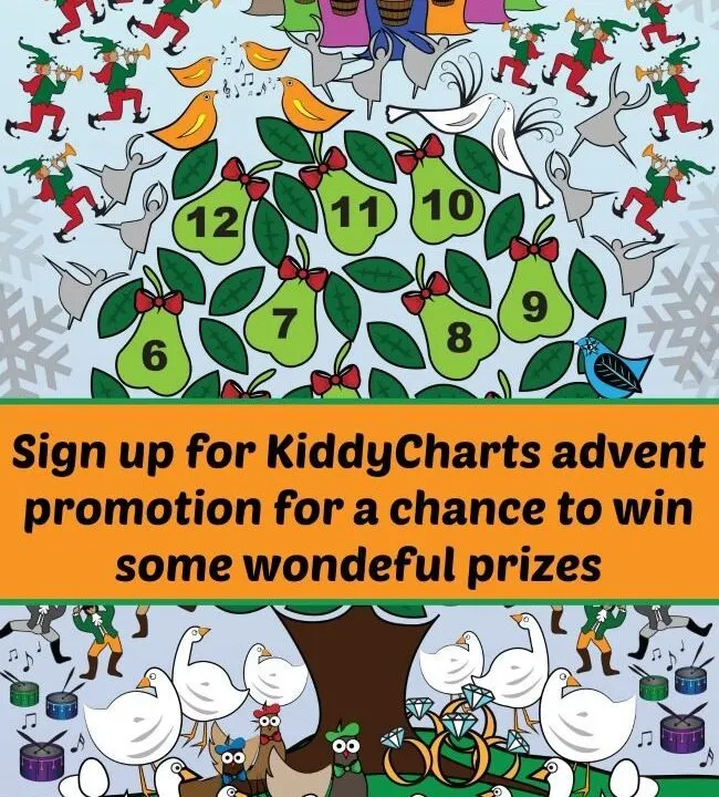 Who loves a good giveawway? So do we! Sign up for the KiddyCharts mailing list and have a chance of winning £1000s worth of prizes for Chrsitmas presents this year for yourself and the kids.