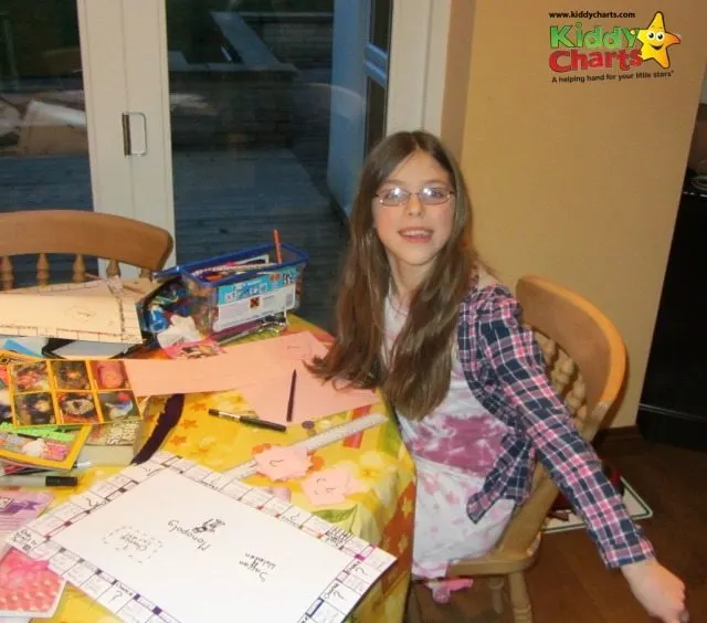 Amazing daughter come up with amazing ideas like make your own Monopoly