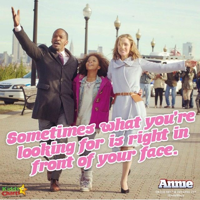 Annie is a great musical, and so are the other nine I describe in this article - but the best lesson to learn from a lot of these musical films for kids is that sometimes what we really need isn't as far away as we think...