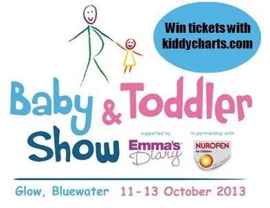 People are being given the opportunity to win tickets to the Baby & Toddler Show supported by Emma's® NUROFEN and Diary Glow at Bluewater from 11-13 October 2013.