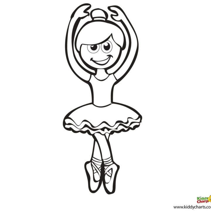 free-ballerina coloring pages