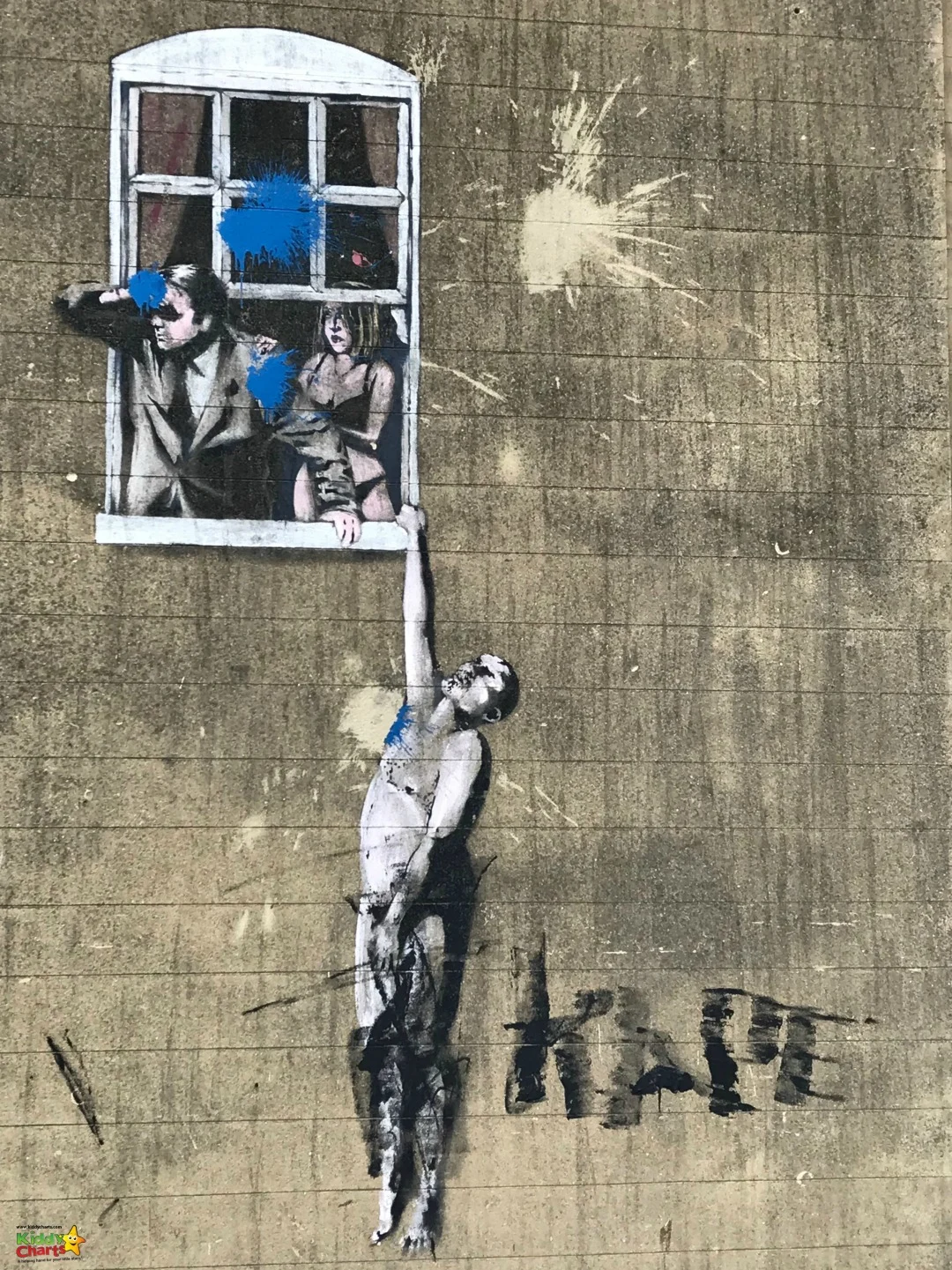 Banksy well hung man in Bristol