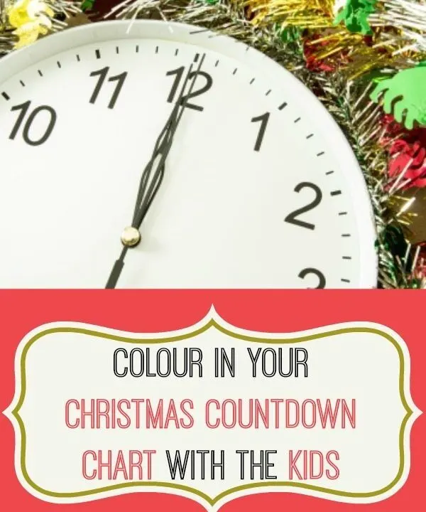 Use our wonderfully colouring countdown chart for Christmas sleeps to go - with pears for every day with the 12 Days of Xmas song theme - your kids will love it!