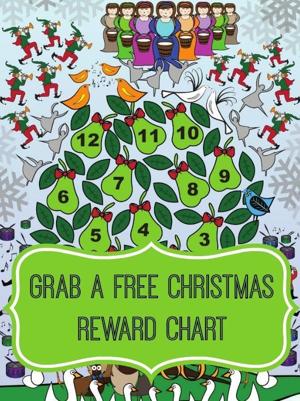 christmas reward chart