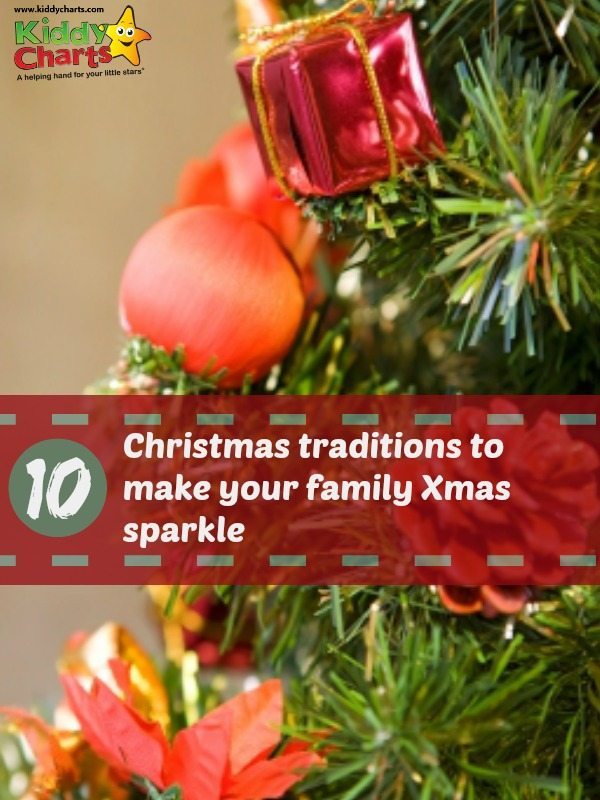 What are YOUR Christmas Traditions - we have some ideas for you to try out - bring a bit of spackle back into your Christmas!