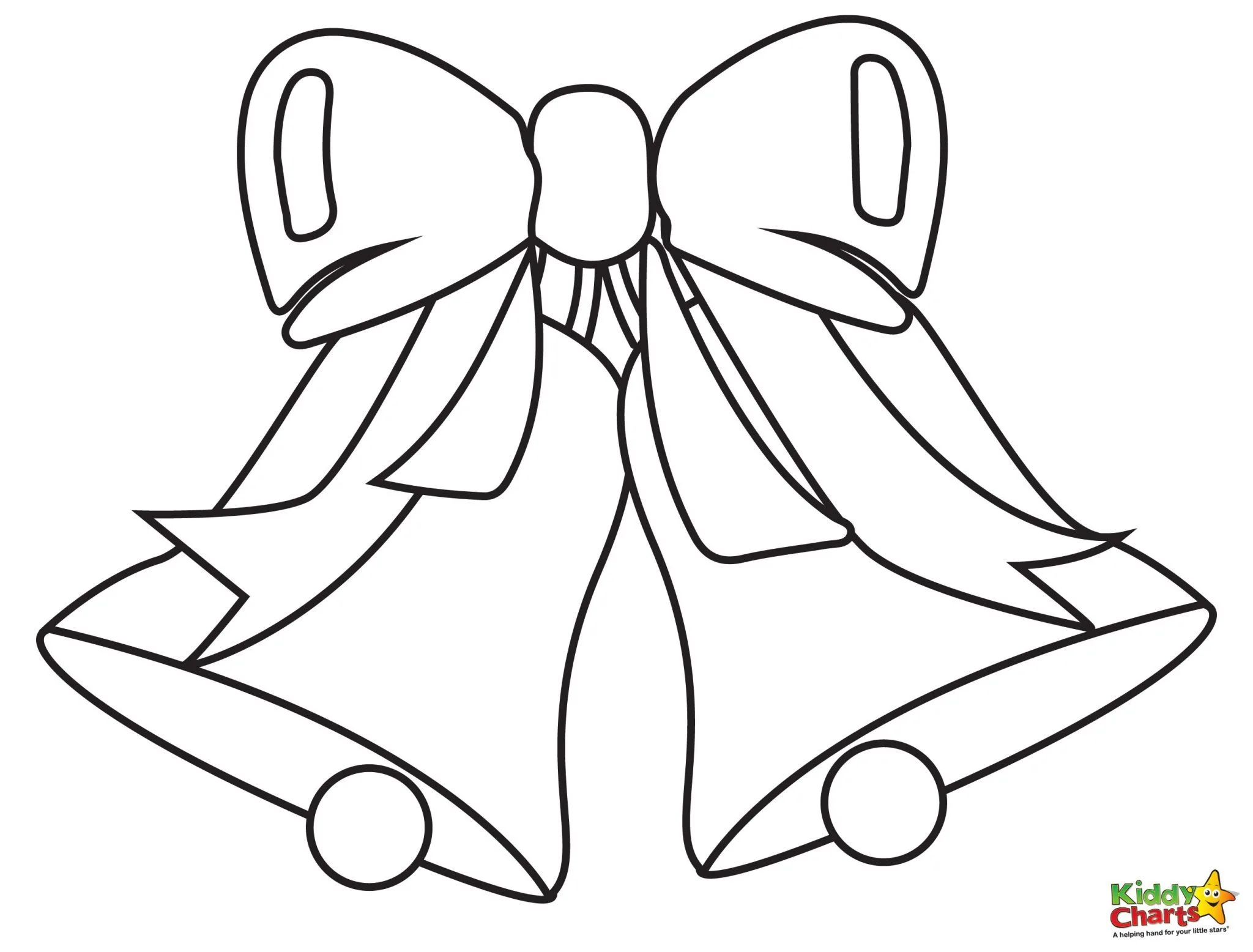 Bell coloring pages
