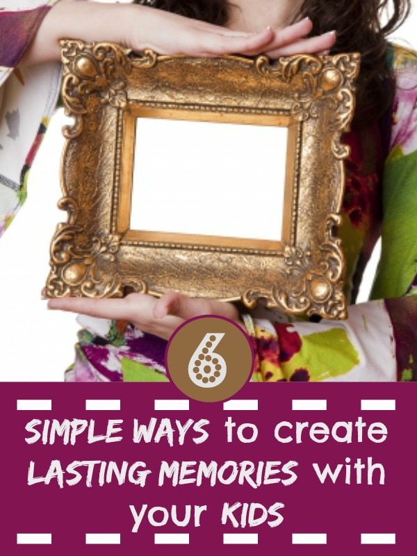 How do you go about making memories with your kids - things that will stick in their mind about their childhood - so they will remember those happier times when they hit the challenges of teen and adult life. You would be surprised at home simple ideas can help making memories really easy....