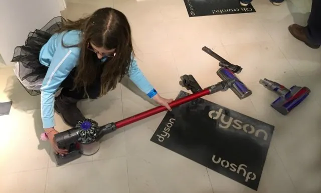 My daughter even likes cleaning with the Dyson Total Clean