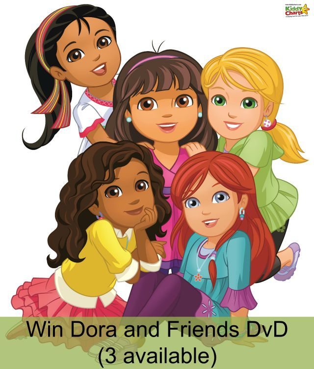 We have THREE Dora and Friends DvDs to giveaway on the blog - Dora is all grwon up now, so why not see what her and her friends are up to? Closes 15th November.