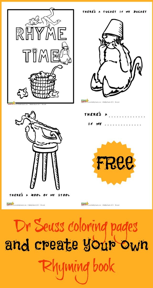 Dr Seuss Wocket in My Pocket coloring and activity pack