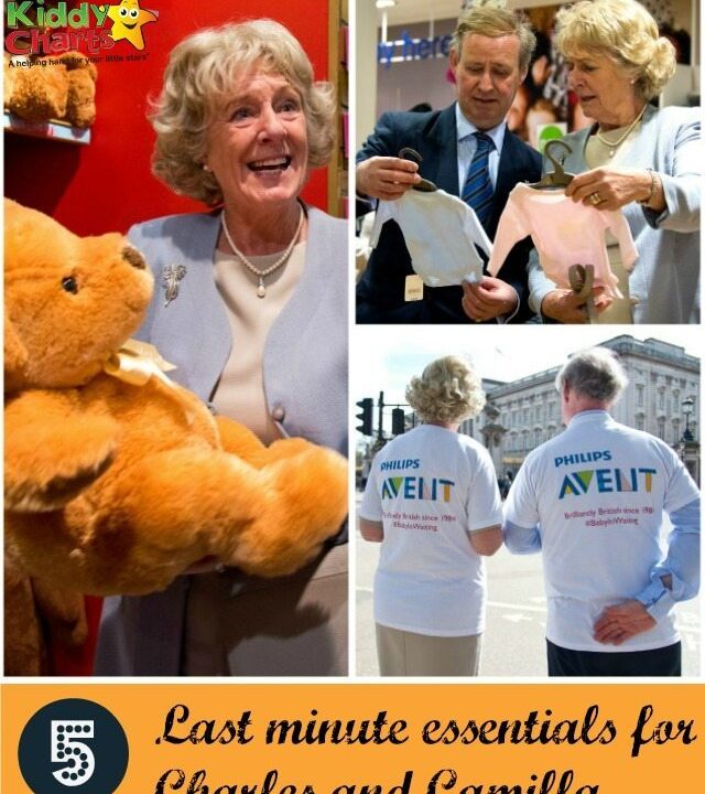 Even royalty needs those lastminute presenets for their grandchildren! We spotted Charles and Camilla out and about buying for the new Royal Baby, but what do we recommend they get...anything from soothers, to baby bouncers, and clothes pegs!