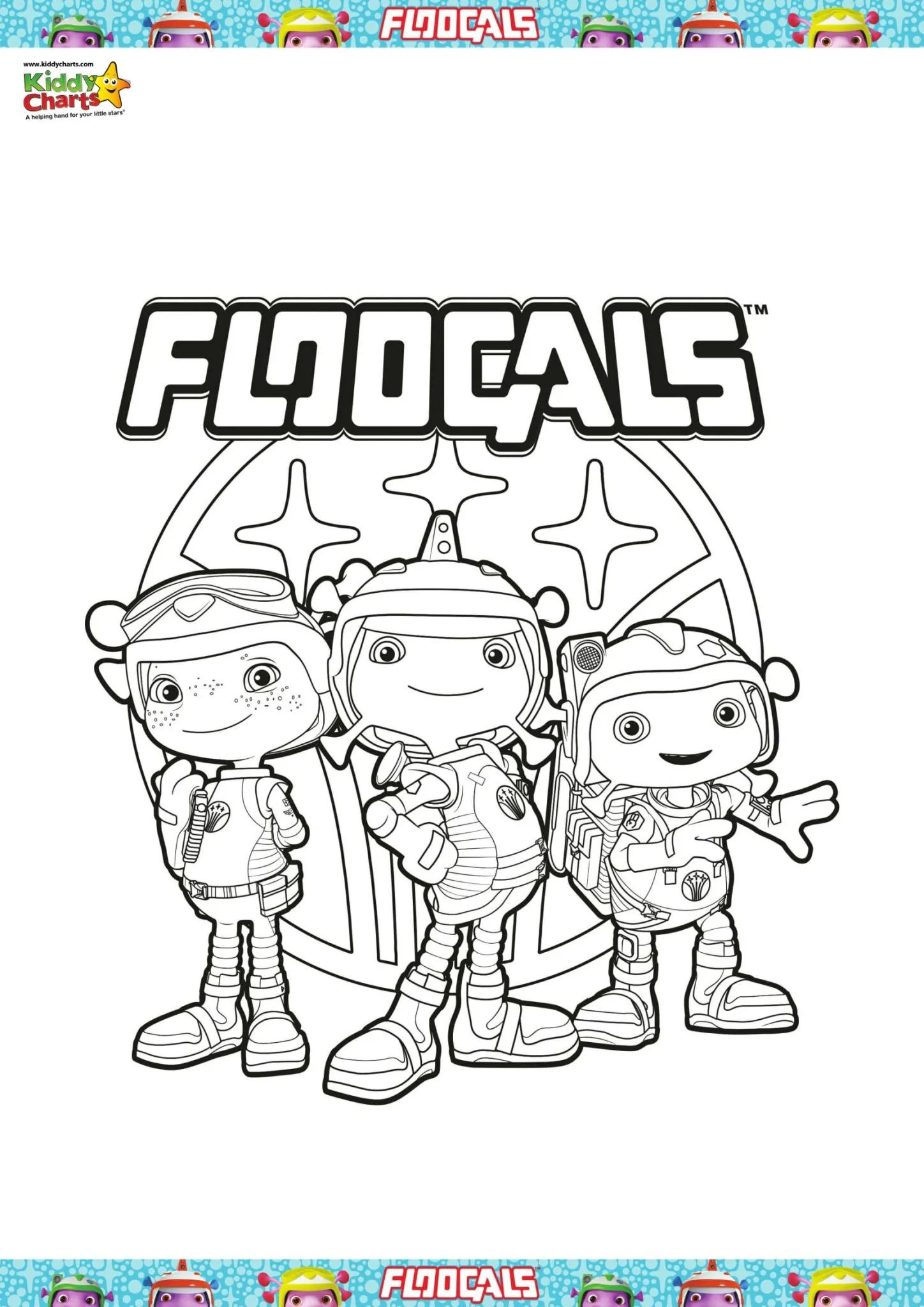We've got this great floogals colouring sheet for you all - its fun fun fun!