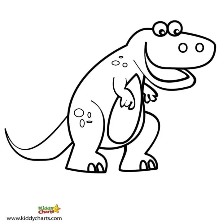 Free Dinosaur coloring pages: Roar!