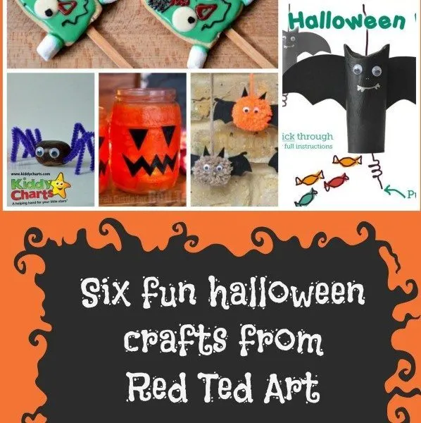Six fun crafts for your kids to sink their teeth into from the Red Ted Art blog - always fun