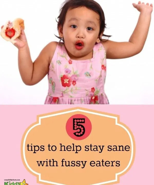 If you have fussy eaters, what can you do to get them to eat food - we have five tips to help.