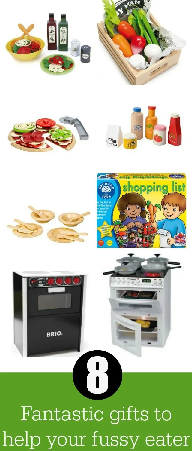 we have some great ideas for gifts for fussy eating. Kids like to explore food, and play food, and cooking is one way to do this to encourage good eating habits in your kids. From salads to fruit; we've got the lot!