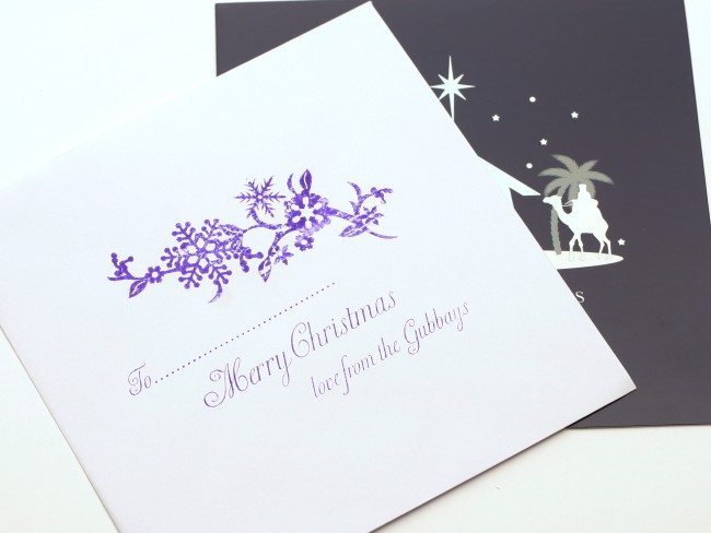 Make writing your Christmas Cards a Doddle with this lovely personalised stamp for them! Closes 12th Dec.