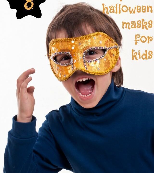 Halloween crafts are always so much fun with the kids - and we have something fun and useful! Why not get them to cut out and wear these excellent masks to their Trick or Treating fun?