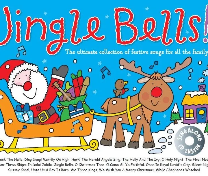 Jingle Bells Musical Activity Book Giveaway