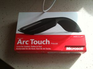 Microsoft Arc Touch Mouse Review - in the box