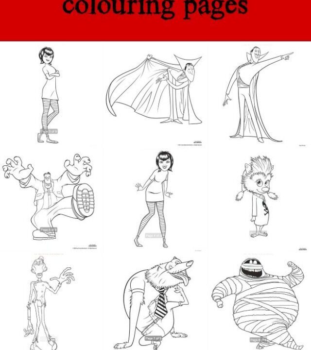Hotel Transylvania is a charming film, and the second instalment is a great continuation to the movie series. If you are looking for some Hotel Transylvania loveliness...then why not check out these colouring pages for lots of colouring fun.