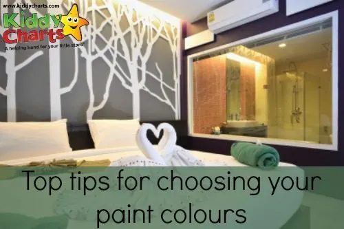How to choose your paint colours: Infographic