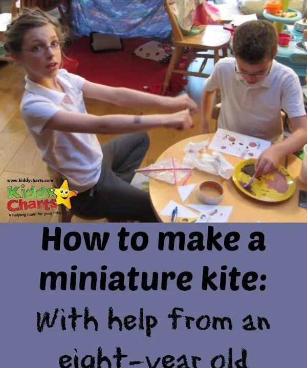 How to make a miniature kite with Weekend Box Club